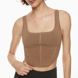 BNWT Sculpt Knit Bustier Tank
